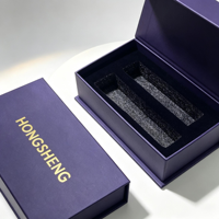 Boîte Cadeau en Papier pour Huiles Essentielles et Parfums, avec Couvercle Magnétique, Personnalisable, Petites Séries Disponibles, Prise en Charge du Logo, Portable