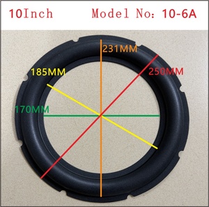 Nhà Máy Loa Siêu Trầm Loa Bọt Cạnh 10 12 Inch Surround Bọt Cạnh Bọt Biển Loa Sửa Chữa Các Bộ Phận Phụ Kiện - Product Image 2