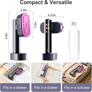 เครื่องรีดไอน้ำแบบตั้งพื้น ถังน้ำ 190 มล. กำลังไฟ 1300 วัตต์ สำหรับใช้ในบ้าน ป้องกันการไหม้แห้ง พร้อมถุงมือและกระเป๋า - Product Image 2