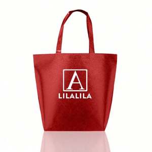 Wholesale Eco Laminated Non Woven Fabric Tote Shopping Custom Printed Reusable Metallic Non Woven Bag Custom logo - Product Image 4