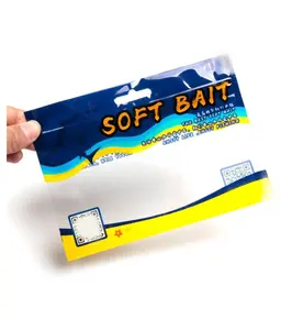 Wholesale resealable ziplock worm bait bag For All Your Storage