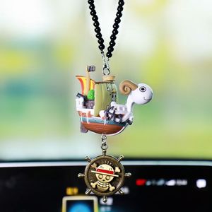Decoración Interior para Auto, Adorno y Colgante para Consola de <span class=keywords><strong>Going</strong></span> <span class=keywords><strong>Merry</strong></span> & Thousand Sunny, Accesorios de Decoración de Anime para Auto - Product Image 2