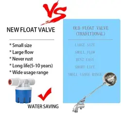 Mini Plastic Vlotterklep Automatische Waterniveauregeling Vlotterklep Voor Watertank Watertoren
