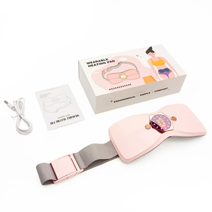 Cura personale elettrico vibrante terapia donna dolorose mestruazioni dolore addominale massaggiatore riscaldamento mestruazioni fascia di calore - Product Image 4
