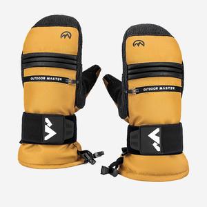Guantes de Esquí Impermeables y Cortavientos de KEVLAR - Mitones de Nieve con Aislamiento 3M <span class=keywords><strong>Thinsulate</strong></span> para Hombres y Mujeres, Guantes Cálidos de Invierno para Snowboard - Product Image 2