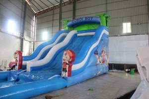 Toboggan aquatique gonflable en PVC pour enfants, idéal pour la maison et l'école, utilisation intérieure/extérieure - Offre spéciale - Product Image 3