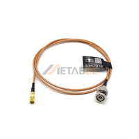 Connecteur SMC femelle droit vers câble coaxial mâle droit BNC avec câble RG316