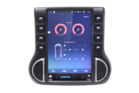 Autoradio multimédia GPS multi-langues Android 12,1 pouces avec Carplay pour Jeep Wrangler JK 2011-2018
