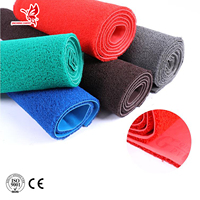 Tapis en PVC en spirale type spaghetti Gold Carpets pour sols extérieurs ou lavage de minerai d'or