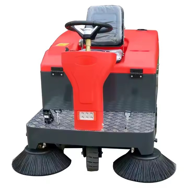 Electric Outdoor Vacuum Road Sweeper Cleaning