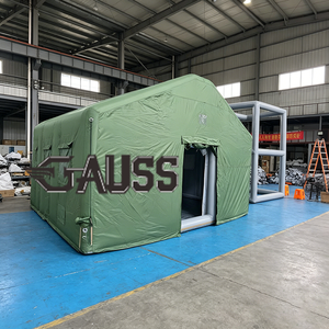 Tente médicale gonflable à colonnes d'air personnalisée en usine, tente de commandement étanche pour la lutte contre <span class=keywords><strong>les</strong></span> incendies et <span class=keywords><strong>les</strong></span> secours en cas de tremblement de terre - Product Image 2