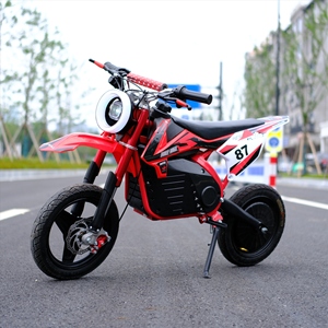 มอเตอร์ไซค์วิบากขนาดเล็ก 36v12ah 500W สำหรับเด็กแข่งขัน - Product Image 1