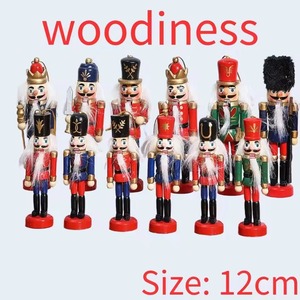 10/12/14cm <b>Nutcracker</b> Miniatures Pink Series <b>Nutcracker</b> Puppet <b>Ornaments</b> Desktop Decoration Cartoons Walnuts Soldiers Band Do - Product Image 3