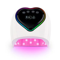 Lampe UV LED portable sans fil professionnelle 98W 2026 rechargeable pour séchage des ongles, idéale pour la manucure en salon