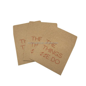 Eco Friendly Gift <strong>Envelope</strong> Seed Packet <strong>Mini</strong> Kraft 200gsm Wallet Style <strong>Envelopes</strong> Adhesive Tape Matte/Glossy Lamination Custom - Product Image 6