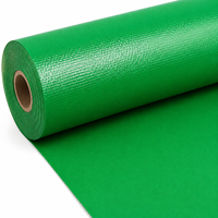 Tissu Oxford en PVC 840D vert herbe, résistant aux rayures, imperméable, 0,5 mm, pour sacs de randonnée en plein air