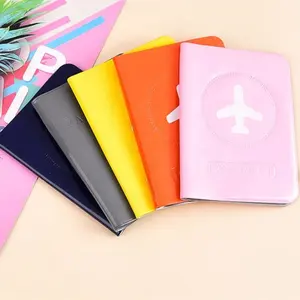 Benutzer definiertes Logo verschiedene Farben PVC Pass hülle Pass halter Reisepass Veranstalter Brieftasche