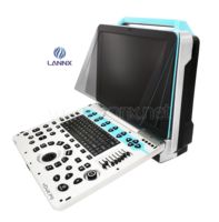 LANNX vDult P5 المحمولة البيطرية 4d اللون آلة الموجات فوق الصوتية دوبلر USG المسح الحيوان المستشفى المسح ماسحة بالموجات فوق الصوتية