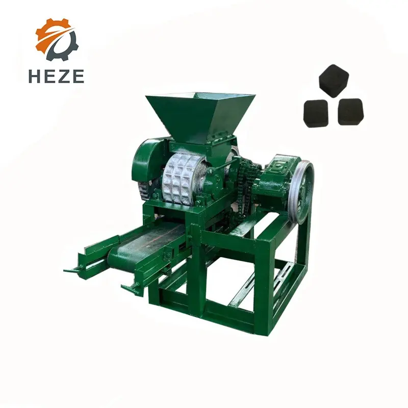 Máquina de fabricación de carbón vegetal para barbacoa de biomasa, máquina de prensado de bolas de polvo de carbón/máquina de fabricación de briquetas