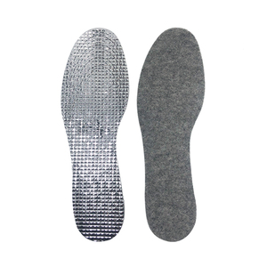usine de <span class=keywords><strong>porcelaine</strong></span> en gros <span class=keywords><strong>feutre</strong></span> chaud 100% feuille d'aluminium semelle intérieure pour l'hiver froid - Product Image 2