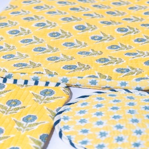 High Quality Indian Hand Block Printed Customizable Cotton <b>Laptop</b> <b>Sleeve</b> Case Set Lightweight for Daily Use Great Price - Product Image 2