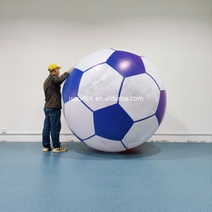 Khổng lồ bóng đá bóng thiết kế Helium bóng, Inflatable nổi quảng cáo Helium bóng đá bóng - Product Image 2