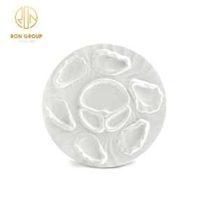 Assiettes hamster en <span class=keywords><strong>porcelaine</strong></span> blanche, vente en gros, 6 maille, personnalisées, pour hôtels et restaurants, livraison gratuite - Product Image 1