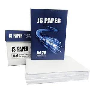 Beste Kwaliteit Papier Een A4 80gsm Formaat Kopieermachine Afdrukken Witte Pk Papier Doos Met Hoge Stijfheid