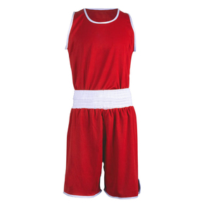 Service OEM, débardeurs unisexes, impression par sublimation personnalisée sur toute la surface, vêtements de sport respirants à séchage rapide, combinaison de kick-boxing - Product Image 2