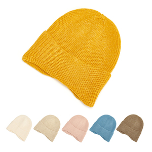 Bonnet tricoté en acrylique coloré de broderie personnalisée de haute qualité pour les voyages d'hiver des hommes et des femmes en gros RTS - Product Image 1