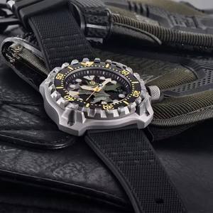 Reloj Mecánico PAGANI DESIGN para Hombre, Esfera Hueca con Diseño de Camuflaje, Movimiento NH35, Cristal de <span class=keywords><strong>Zafiro</strong></span>, Resistente al Agua 200m, Reloj de Pulsera Automático - Product Image 4