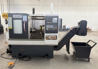 Centro de Torneado de Bancada Inclinada CK36P 45 con Torreta de 8 Estaciones, Mecanizado CNC de Alta Precisión para Piezas de Instrumentos Mecánicos y Electrónicos