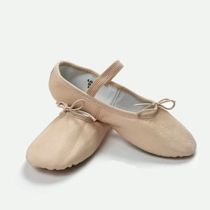Nducjw — <span class=keywords><strong>chaussures</strong></span> de Ballet en cuir véritable, roses, avec semelle fendue - Product Image 3