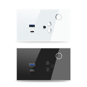 Enchufe USB Zigbee Viettec Gauge Graffiti, 16A, Carga Rápida PD30W, Compatible con Memoria de Falla de Energía, Panel de Vidrio Templado - Product Image 6