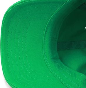 Casquette de baseball pour hommes ajustable avec logo brodé personnalisé papa <span class=keywords><strong>vert</strong></span> non structuré prix bon marché - Product Image 4