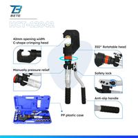 HCT-12042 Herramienta de crimpado hidráulica manual de 12 toneladas y 42 mm con cabezal en C para Cu50-400mm²
