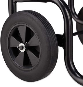 Chariot en acier de cheminée, chariot à <span class=keywords><strong>2</strong></span> <span class=keywords><strong>roues</strong></span>, Transport et stockage du <span class=keywords><strong>bois</strong></span> de chauffage, jusqu'à 60 kg - Product Image 6