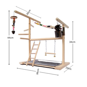 Domestic <strong>Parrots</strong> Bird <strong>Toys</strong> Cage Interior Decoration Sleeping Nests Platform Stand Assembly Xuanfeng <strong>Parrot</strong> Bird Supplies - Product Image 6