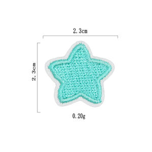แผ่นปักลายดาวเล็กแบบรีดติด ขนาด 1 นิ้ว ปักลายดาวจิ๋ว มี 14 สี สำหรับเสื้อแจ็คเก็ต กระเป๋า หมวก เสื้อผ้า - Product Image 6