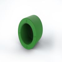 HOMSO Capuchon d'extrémité en PPR de haute qualité Fourniture en usine de raccords de tuyauterie en plastique Accessoires DN20-160 Capuchons d'extrémité de tuyau en plastique universels