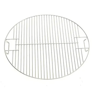 Grilles de barbecue au charbon de bois de haute qualité, résistantes au feu, en maille ronde, en acier inoxydable 304 soudé, couleur argent - Product Image 6