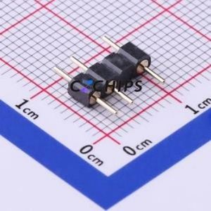MH254V-11-04N2-1000 Pin Header Bent Lead Through Hole,P=2.54mm Connector Round Pin Through Hole 3A 3.5mm - Product Image 2