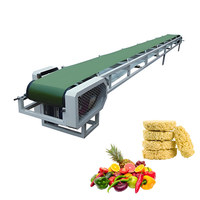 Banda Transportadora Plana de PVC con Capa Resistente al Desgaste y Estructura Compacta para Carga, Descarga y Manipulación de Granos, Cereales y Productos Agrícolas a Granel