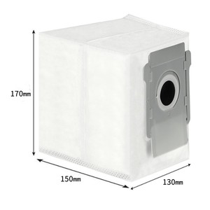 Sacs filtrants en tissu non tissé pour aspirateurs Roombas E5 E6 <span class=keywords><strong>I7</strong></span> <span class=keywords><strong>I7</strong></span>+ S9, sac à poussière pour aspirateur robot, sacs de collecte de saleté - Product Image 6