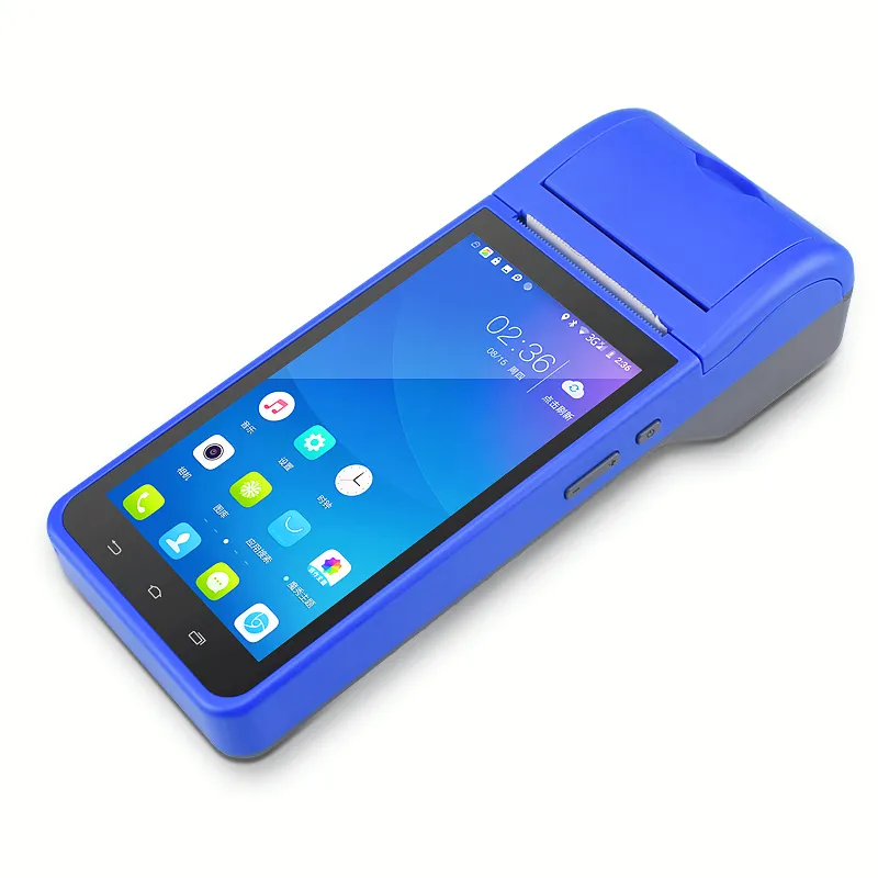 ZJ-6000 Handheld Mini Dual Sim Cards Payment Mobile Android Pos Terminal With Free Software And Sdk All In One Pos System