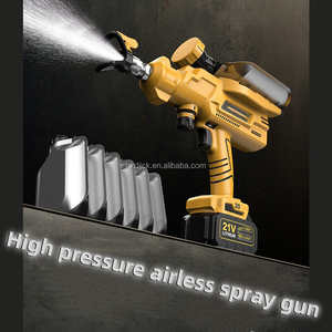 Lithium pin không có không khí phun súng máy DIY 21V sơn lớp phủ latex sơn phun máy cầm tay phun súng - Product Image 4