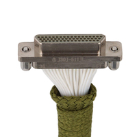 Connecteur de la série GJB2446A J30J Micro-D avec broches torsadées