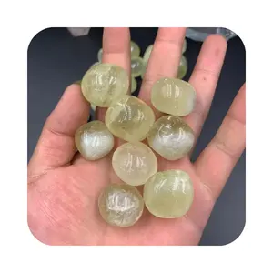 Donghai High Quality Polished Natural Crystal yellow Stone Healing spiritual products Citrine Tumbled for garden fengshui