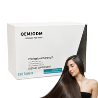 En stock produits de soins capillaires soutien naturel croissance des cheveux pour des vitamines C plus épaisses femmes hommes comprimés de croissance des cheveux