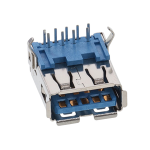 New Original Stewart nối SS-52000-001Receptacle kết nối 9 vị trí thông qua lỗ, góc bên phải - Product Image 1